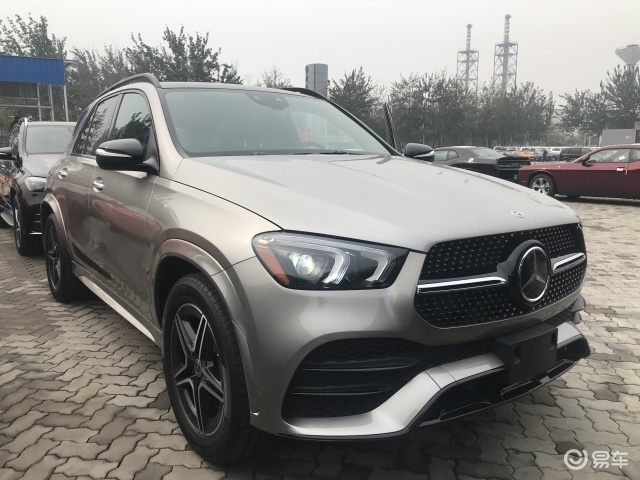 新款奔驰gle450香槟金稀有颜色云南怒江在售港口直销