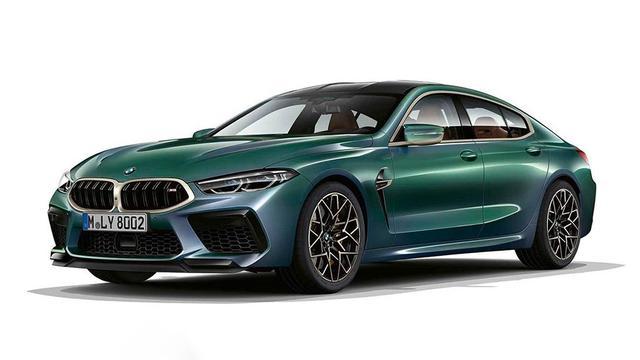 售价2568万宝马m8极光版国内上市蓝绿车漆可变色