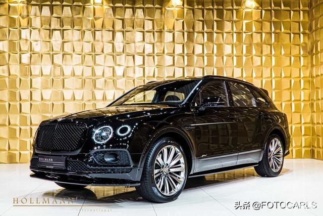 全新宾利添越w12speed实拍售价不低于300万