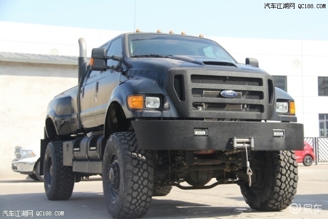 2019款福特f650超大重型黄牌皮卡,霸气现身!