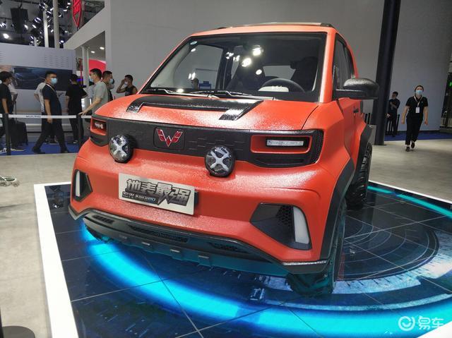 五菱宏光miniev正式上市6x6概念皮卡亮相成都车展