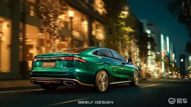 革新造型+全新架构,静态体验吉利第5代帝豪