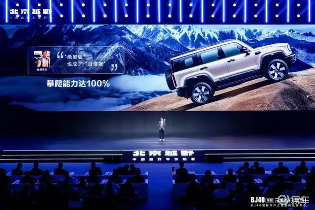 BJ40增程新增元境智行版,限时售价19.48万元起