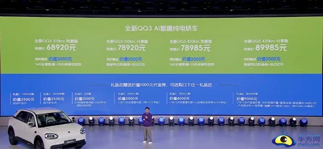 以快乐为帆 2026奇瑞全新QQ3预售发布会圆满启幕