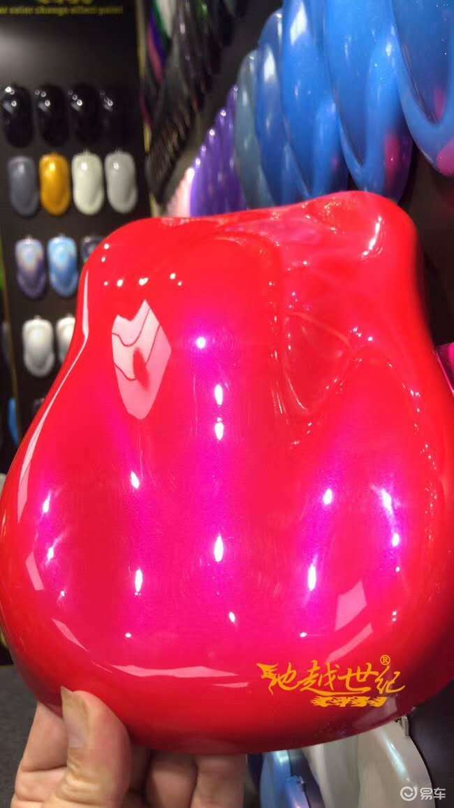 焰彩糖果漆汽车改色效果图一览