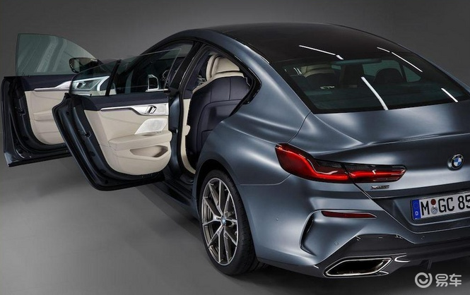 宝马8系gt版官图亮相无框车门36s破百
