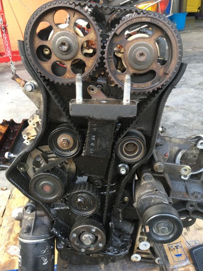 【凯越1.8l正时皮带怎么对,最好有配图,谢谢.