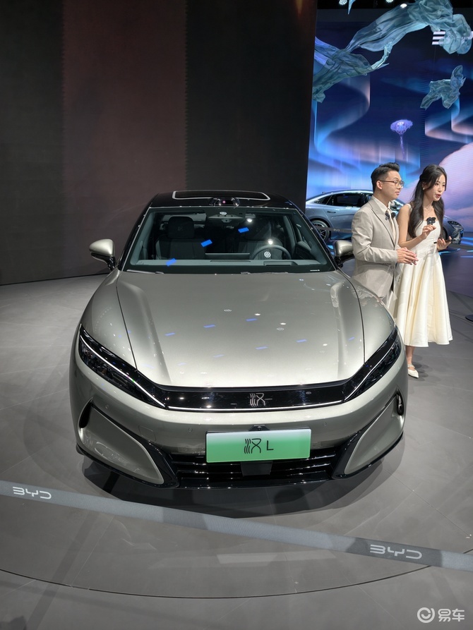 比亚迪汉L有新车色啦，成熟之下多了一份个性主张