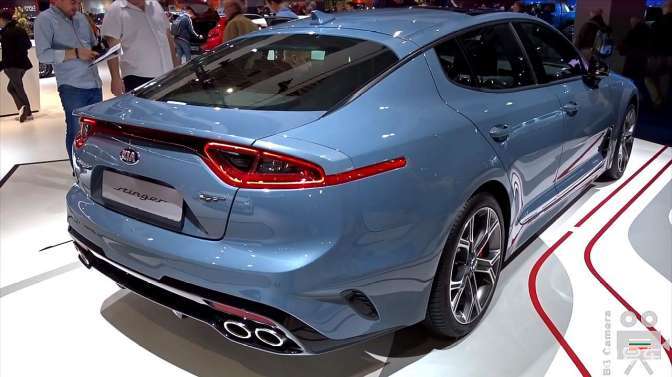 重磅新车,高清实拍2020款起亚stinger3.3t