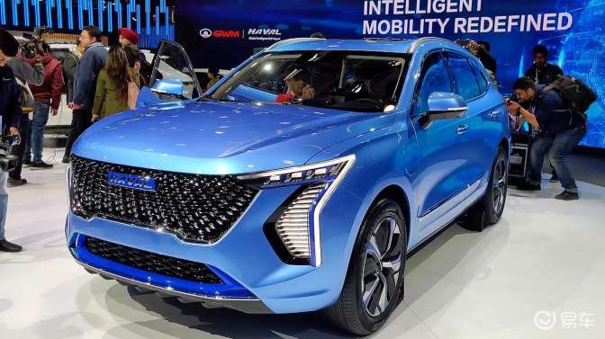 国产狠货,2020款哈弗concepthphev登场,外观和内饰实拍