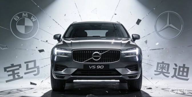 沃尔沃ES90亮剑800V高压 技术豪华纯电市场终迎答案