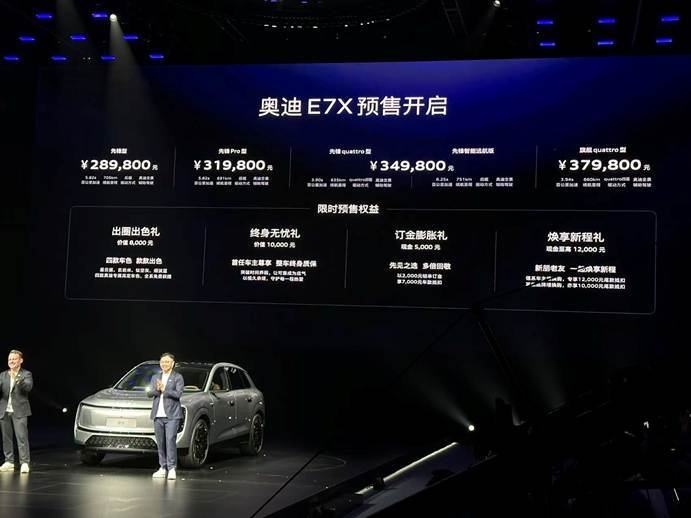 BBA电动化分水岭，奥迪E7X能否给出豪华品牌生存范本？