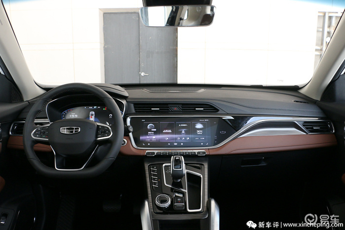 吉利博越pro实拍:不光改头换面,还要脱胎换骨