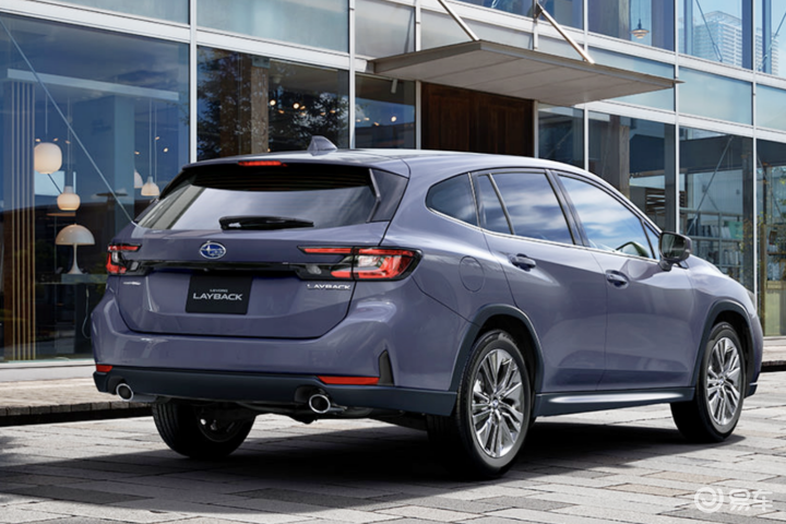wrx wagon 的加高跨界suv版先前斯巴鲁原厂曾揭示,layback 车型的名称