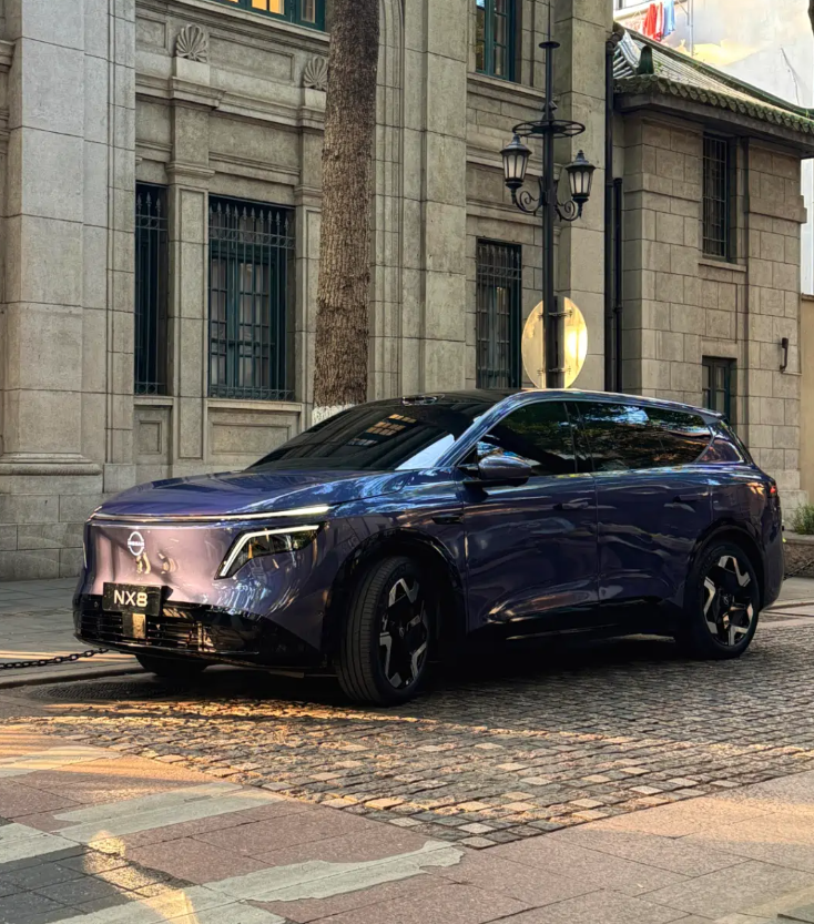 实拍日产NX8，800V架构+5C超充，轴距2917mm