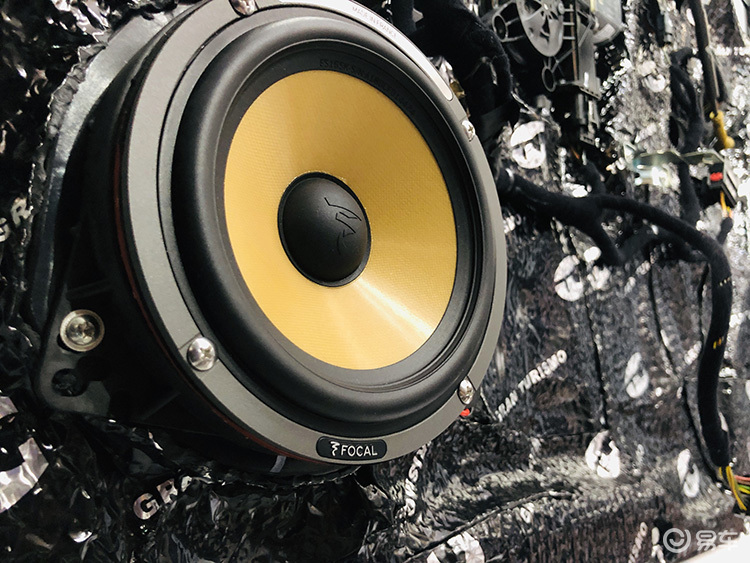 西安车乐汇阿尔法罗密欧音响改装法国劲浪es165k两分频