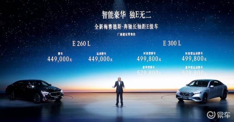豪华C级车的热门选择 国产全新奔驰E级售44.90万起