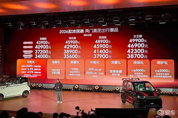 新款奇瑞QQ冰淇淋上市,甜趣版/英伦版/竞速版/女王版