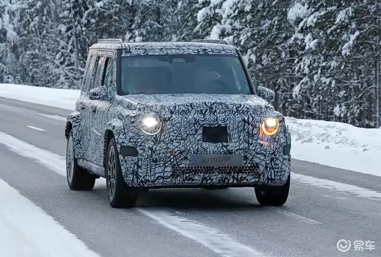 奔驰小G测试谍照曝光，纯电+燃油/2027年上市