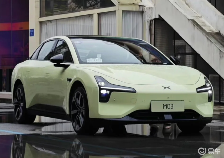 新款小鹏MONA M03到店，将于4月2日上市