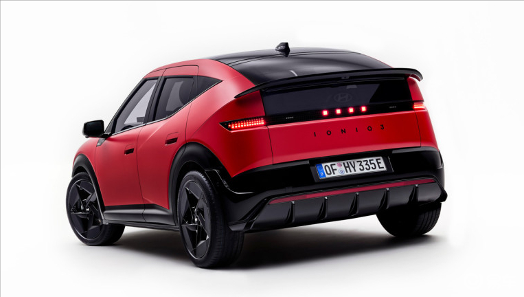 全新现代Ioniq 3首发，欧洲专供的纯电紧凑型掀背车！