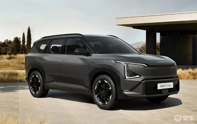 起亚 EV5 纯电 SUV 中期改款来袭，明年下半年上市