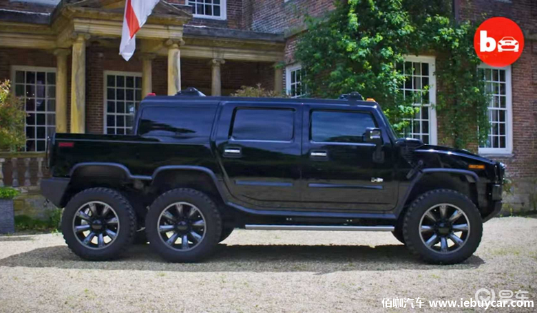 巨兽来袭 悍马h2六轮改装车型将suv和皮卡风格相结合