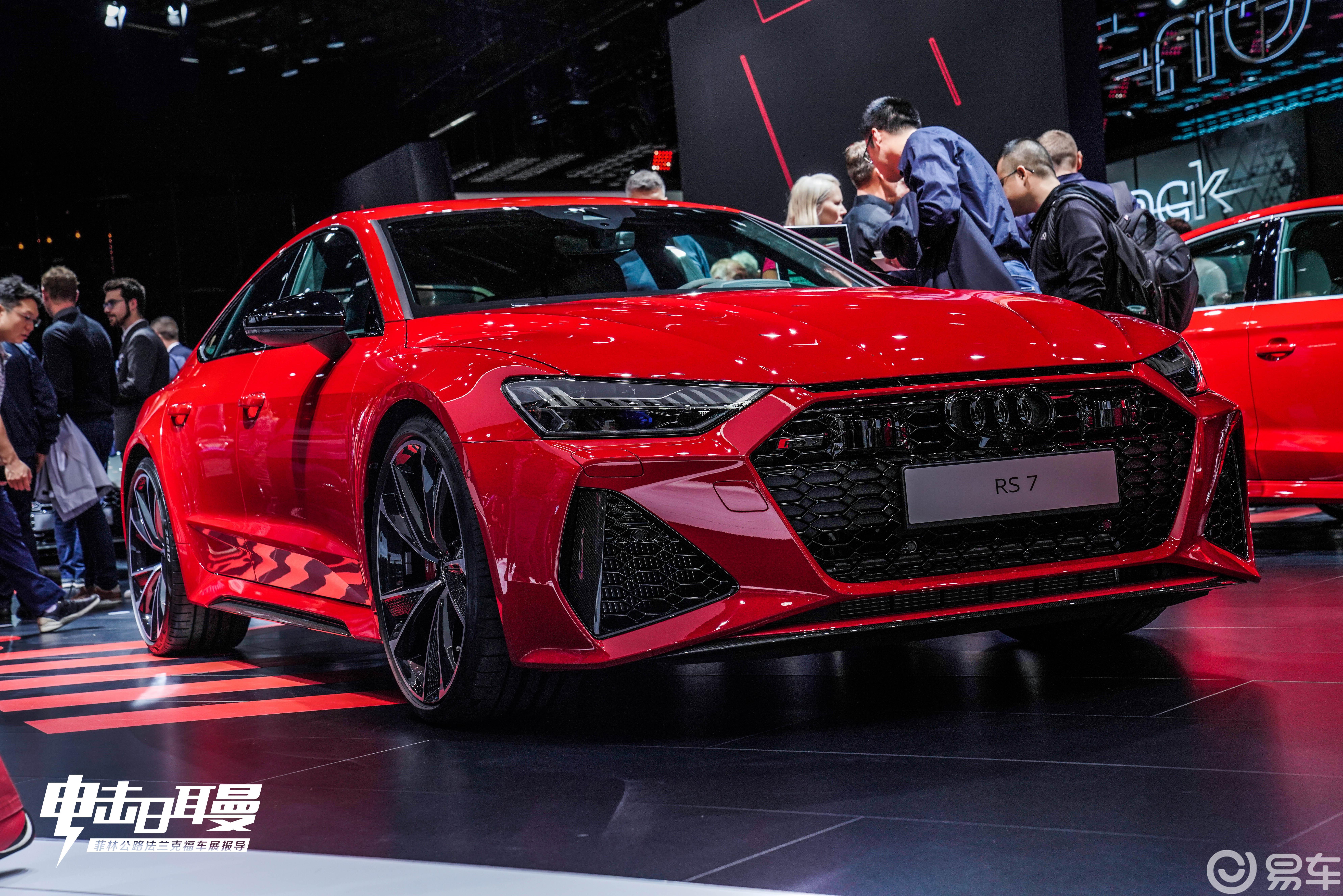 菲林公路2019法兰克福车展 实拍奥迪 rs7