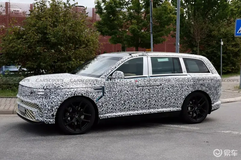 捷尼赛思GV90内饰谍照首曝