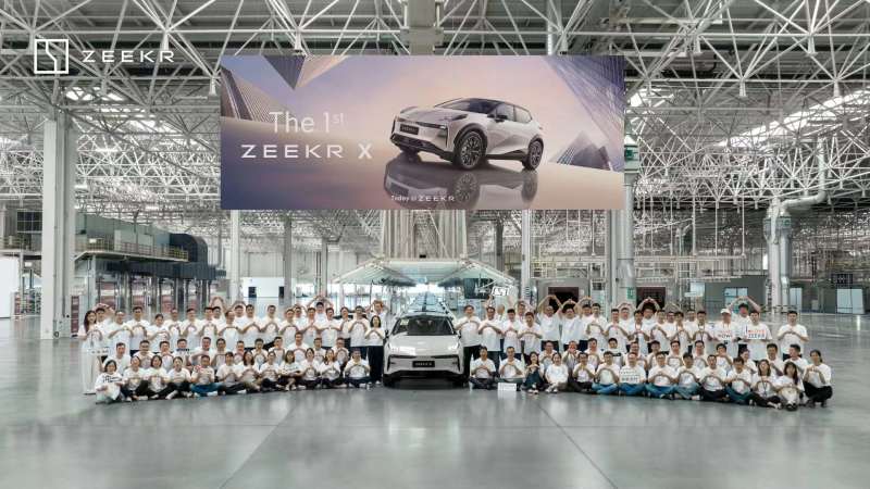 Extreme krypton ZEEKR X is officially off-line and sold for 189,800-209,800 yuan
