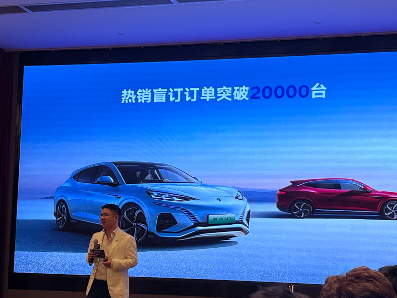 Tenza N7 blind orders exceeded 20,000 units, and 55% of users came from BBA and other luxury brands