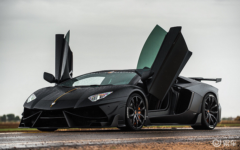 注入动漫元素的千匹猛兽 aventador案例