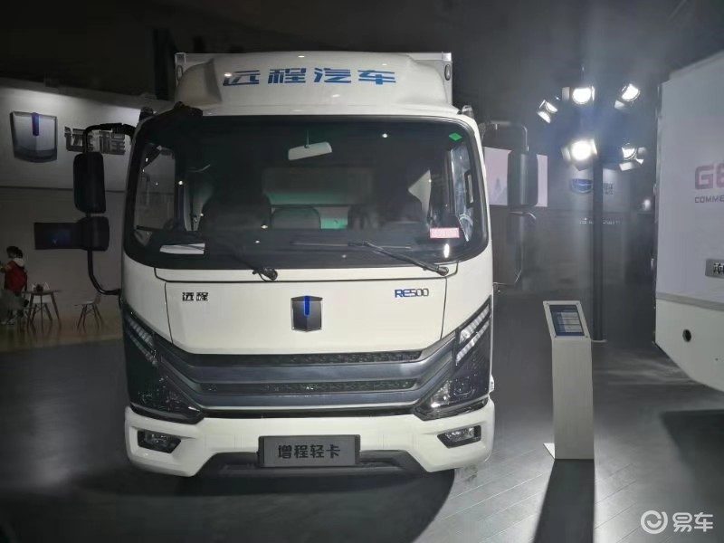 吉利远程re500增程轻卡跑城际进市区全胜任