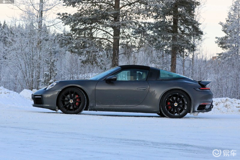 保时捷911 targa谍照曝光 预计2020年海外上市_易车