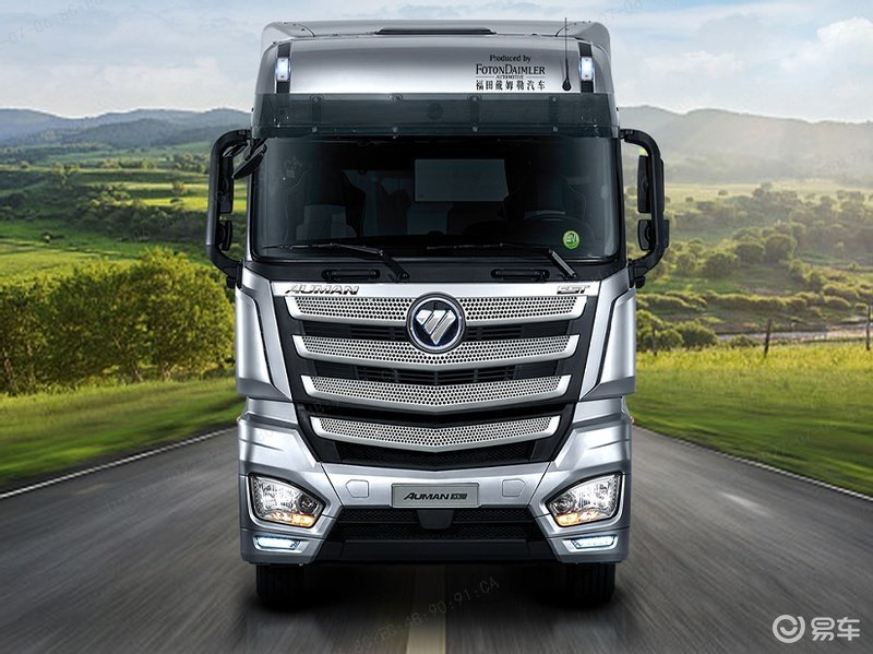 欧曼银河660马力牵引车自动挡外观_易车知识库