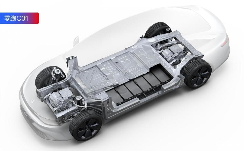 首款采用无电池包ctc技术的电动汽车,即电池模组整合到车辆底盘结构内