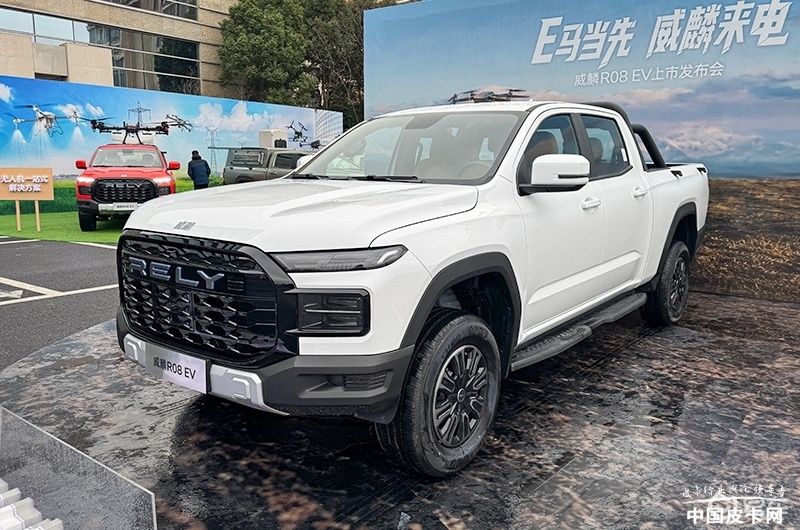 唯一“带大梁+高智能”奇瑞首款纯电皮卡R08 EV 上市