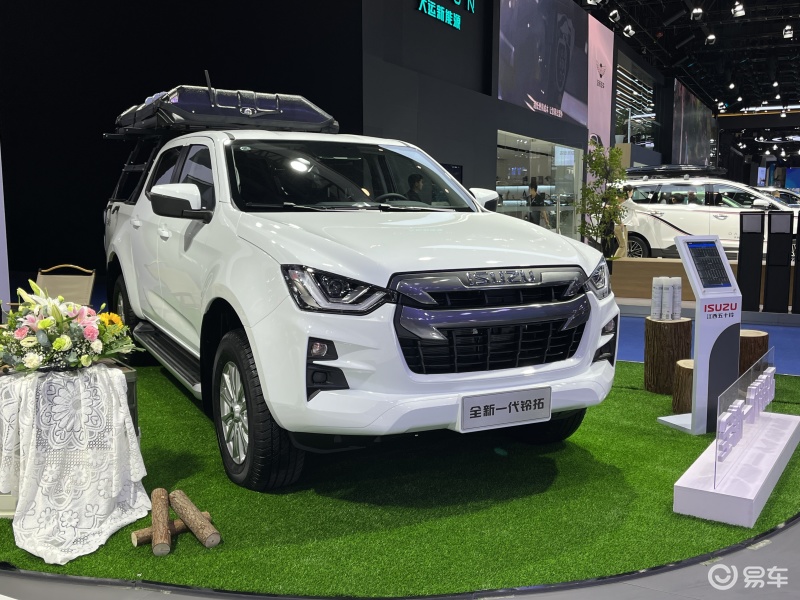2023成都车展:江西五十铃全新一代铃拓售11.58万元起_汽车产经网