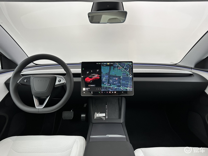 新款特斯拉model 3焕新版内饰亮相 售25.