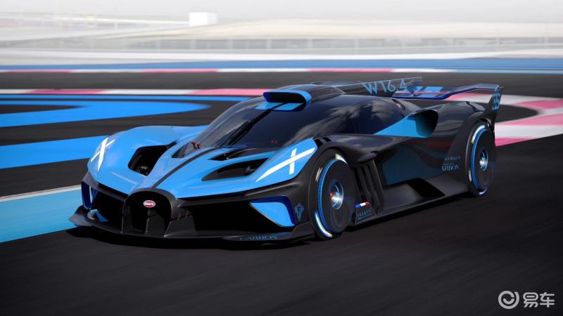 布加迪全新超级跑车将于2024年年中发布采用混合动力系统
