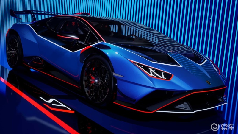 兰博基尼huracanstj官图发布配备v10发动机仅限量10台