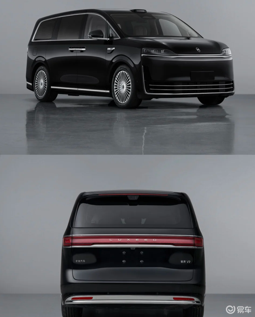 鸿蒙智行首款 MPV 智界 V9 官图发布，春季上市