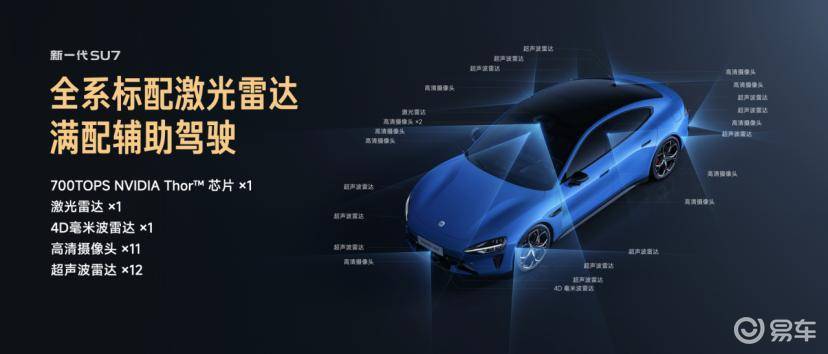 小米汽车新一代SU7上市 售价21.99万起