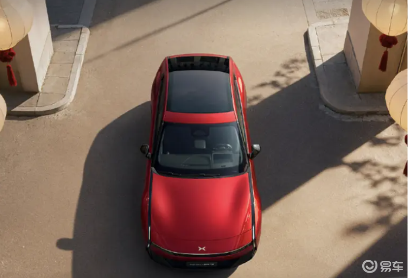 小鹏P7星曜红官图发布，3月18日正式亮相