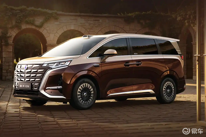 第二代腾势D9开启预售，38.98万元起，第二代刀片电池