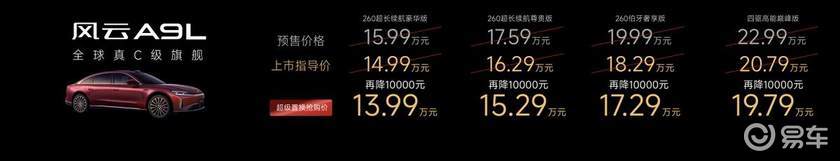 风云A9L上市：奇瑞给出的真C级旗舰