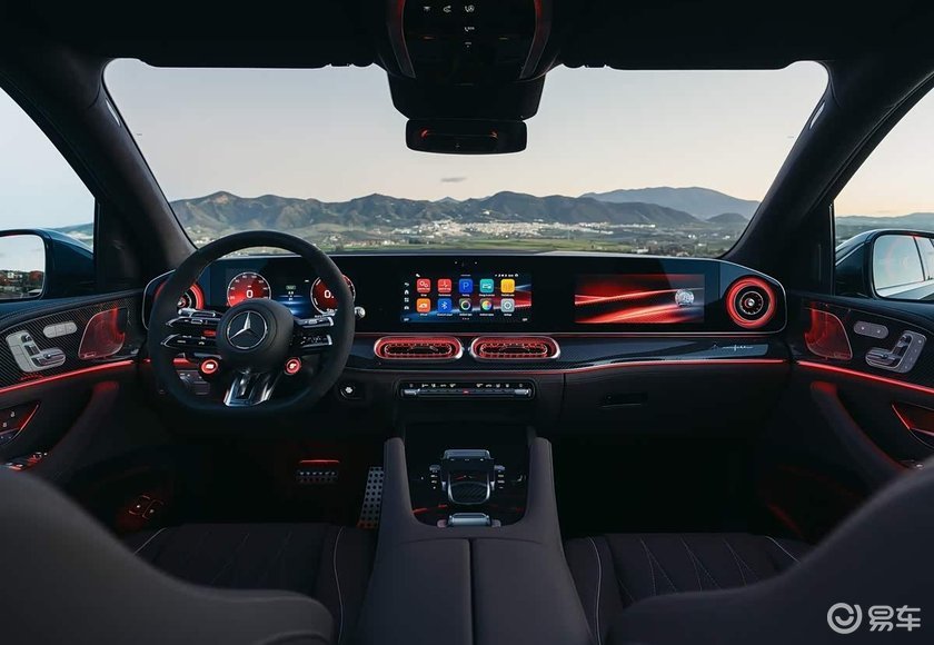 新款奔驰GLS/GLE家族官图发布：星幕大灯+超联屏