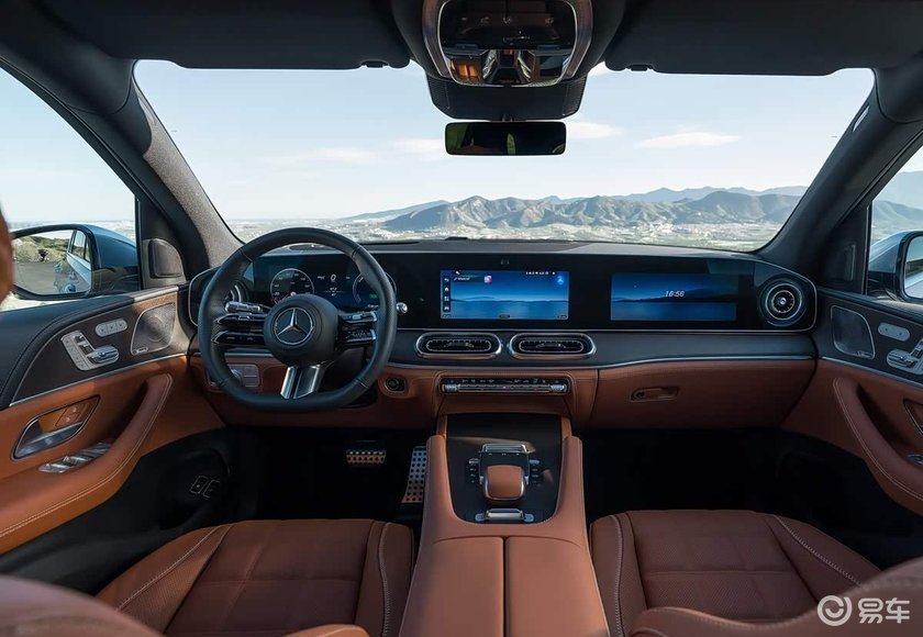 新款奔驰GLS/GLE家族官图发布：星幕大灯+超联屏