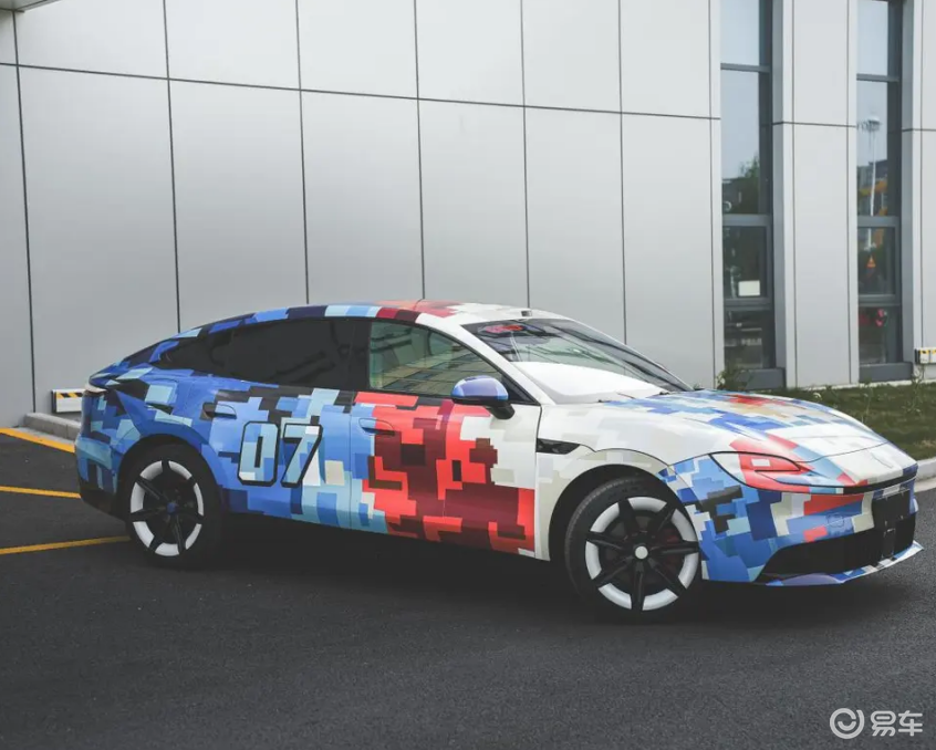 基于上汽全新一代新能源平台打造 MG 07谍照曝光