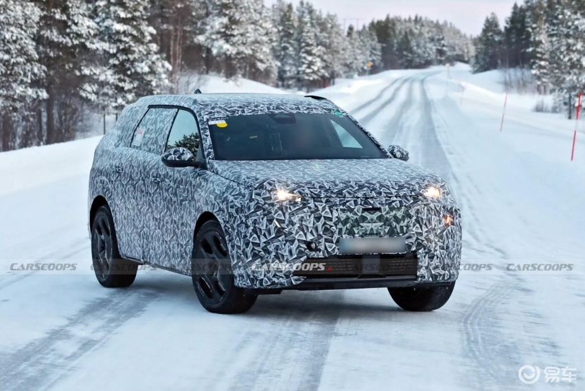 标致e5008从谍照来看_易车